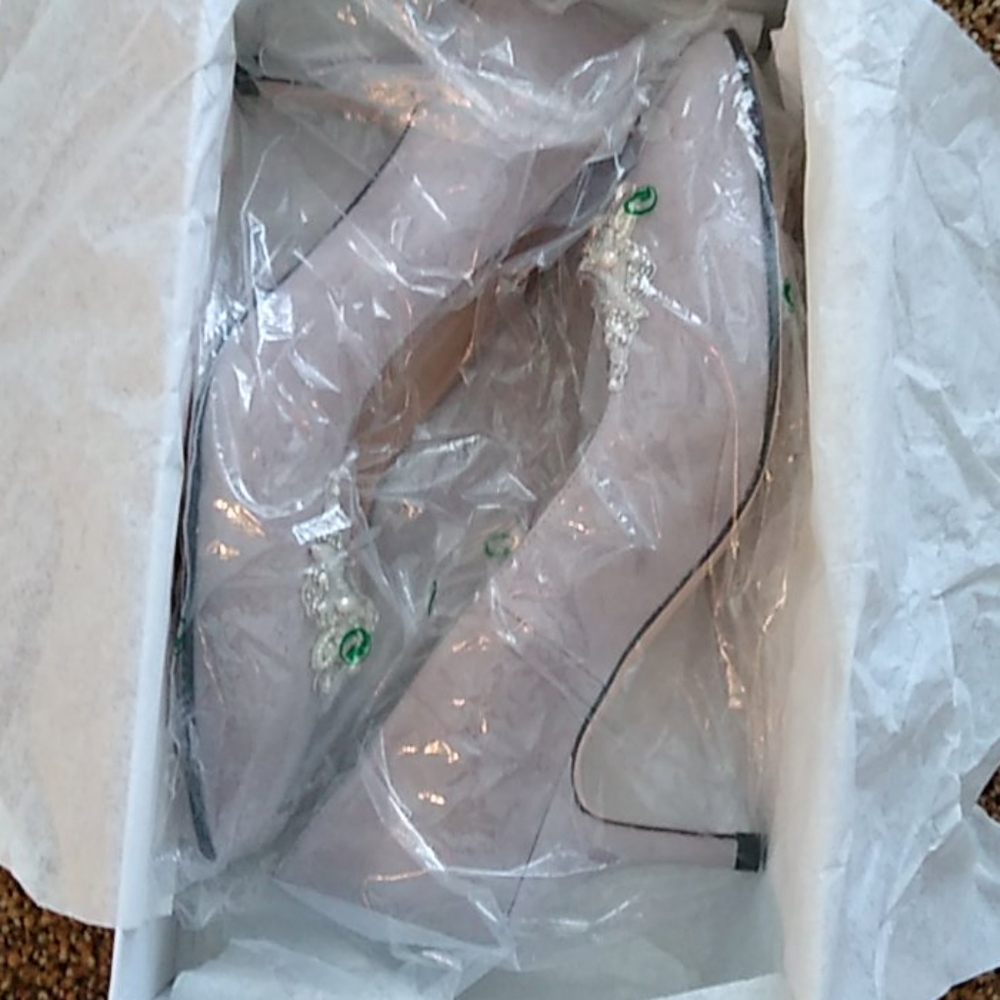 Sargasso and Grey Suede Pumps WIDE FIT